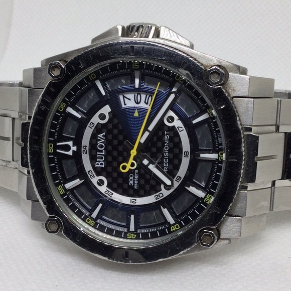 Bulova Precisionist Silver Men’s Watch - Picture 4 of 5